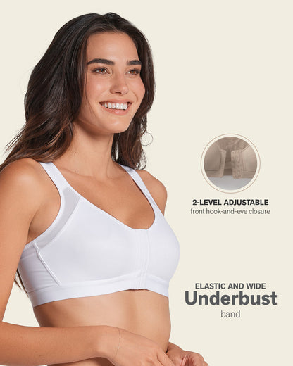 Unlined Wireless Posture Corrector Bra