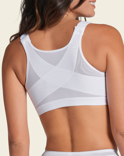 Unlined Wireless Posture Corrector Bra