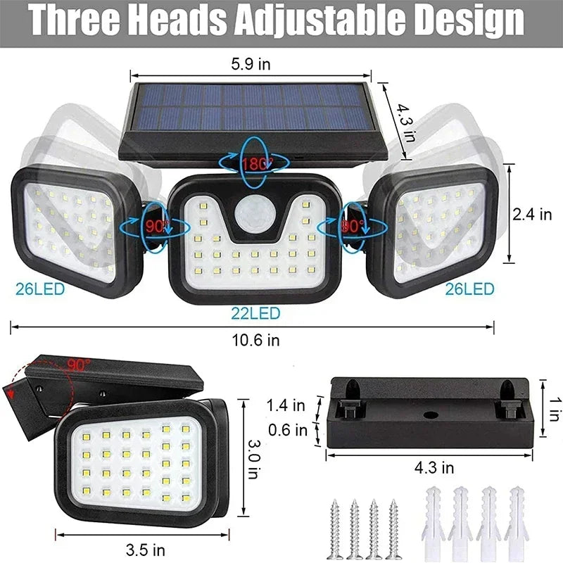 Bright Solar Security Lights