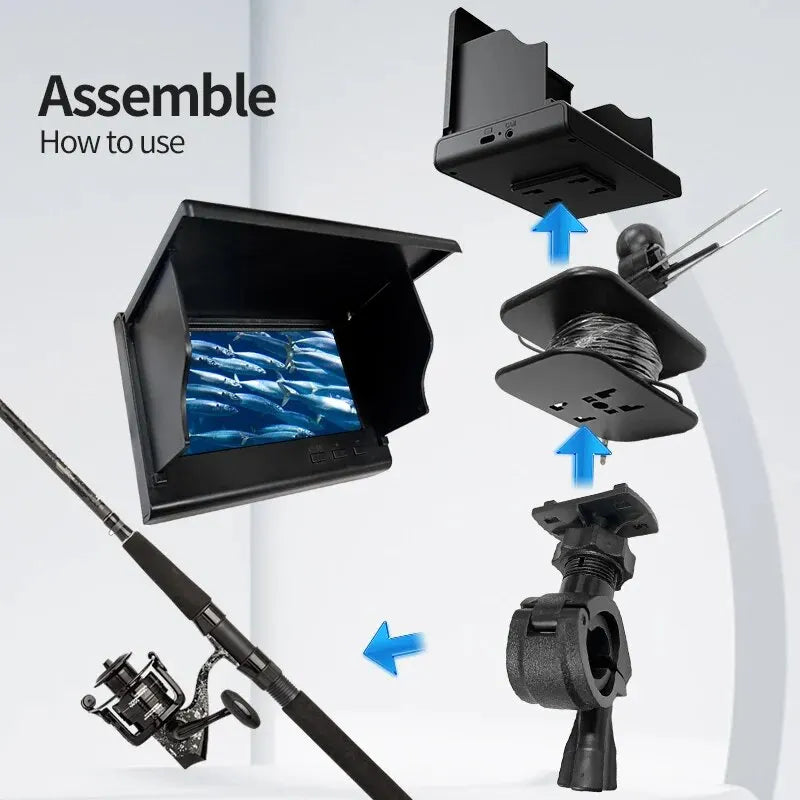 Handheld Fish Finder with Camera