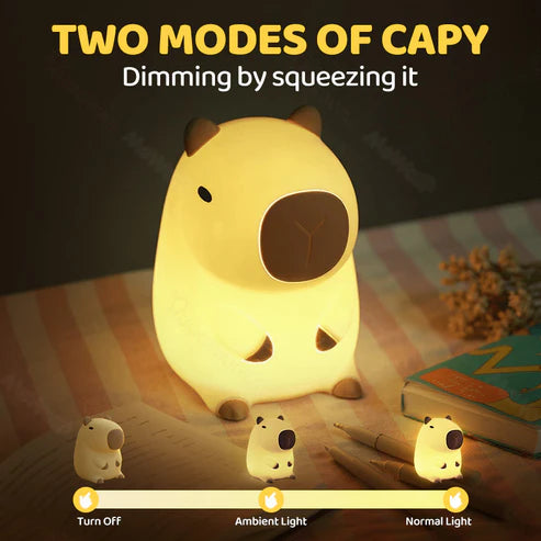 Capybara Kids Night Light