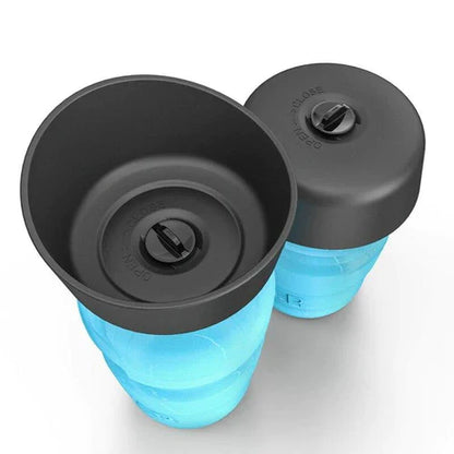 Foldable Cap Outdoor Dog Water Bottle
