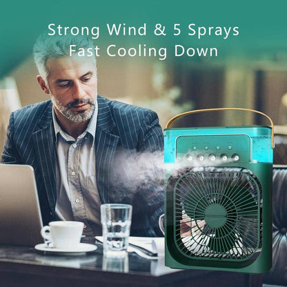 3 in 1 Ice Mist Portable Air Cooler