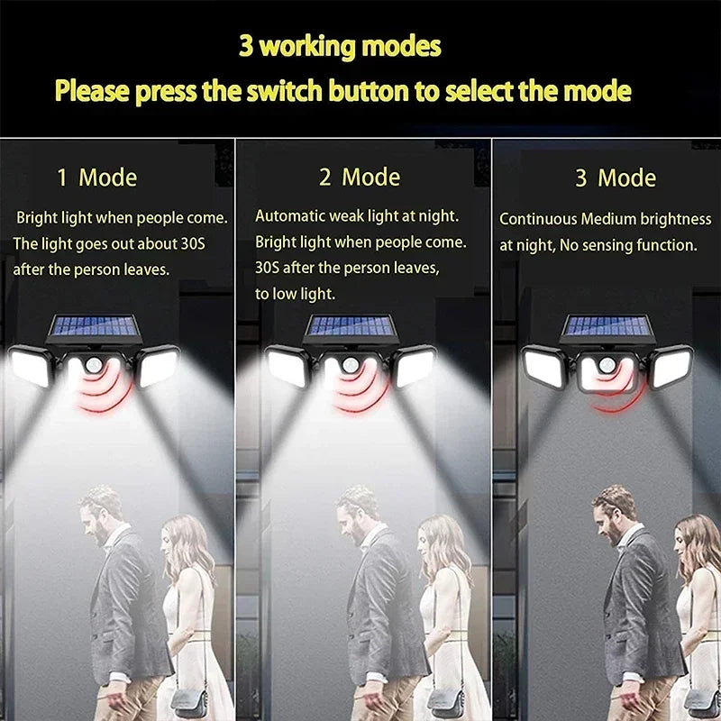 Bright Solar Security Lights