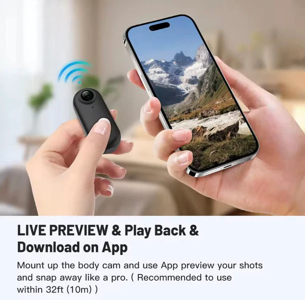 Wearable Action Cam for Adventures