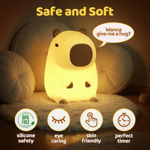 Capybara Kids Night Light