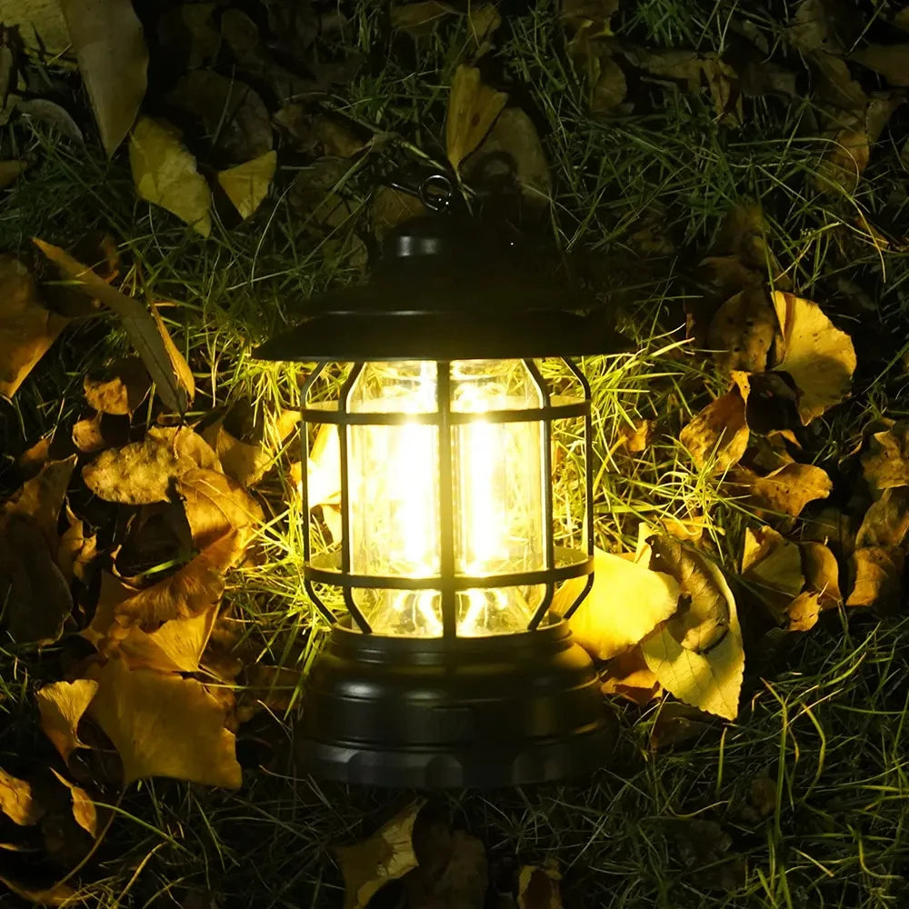 Portable Retro Camping Lamp