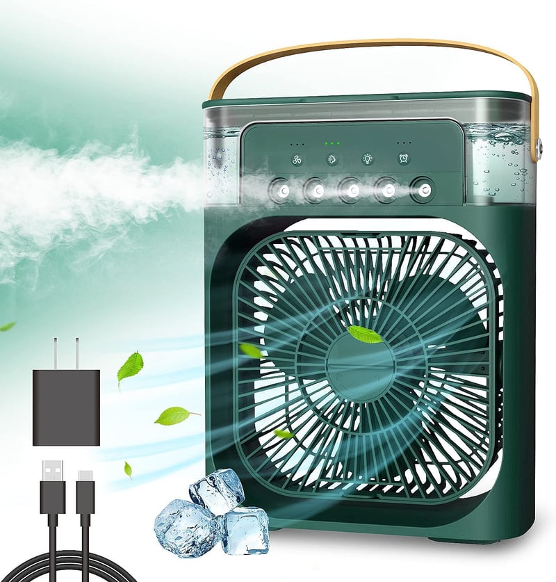 3 in 1 Ice Mist Portable Air Cooler