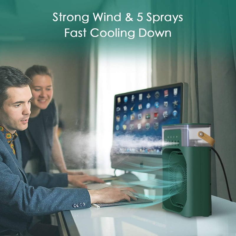 3 in 1 Ice Mist Portable Air Cooler