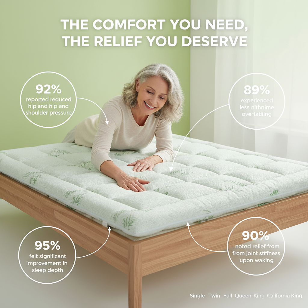 Ortho Bed™ Bamboo Mattress Topper