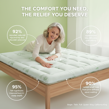 Ortho Bed™ Bamboo Mattress Topper