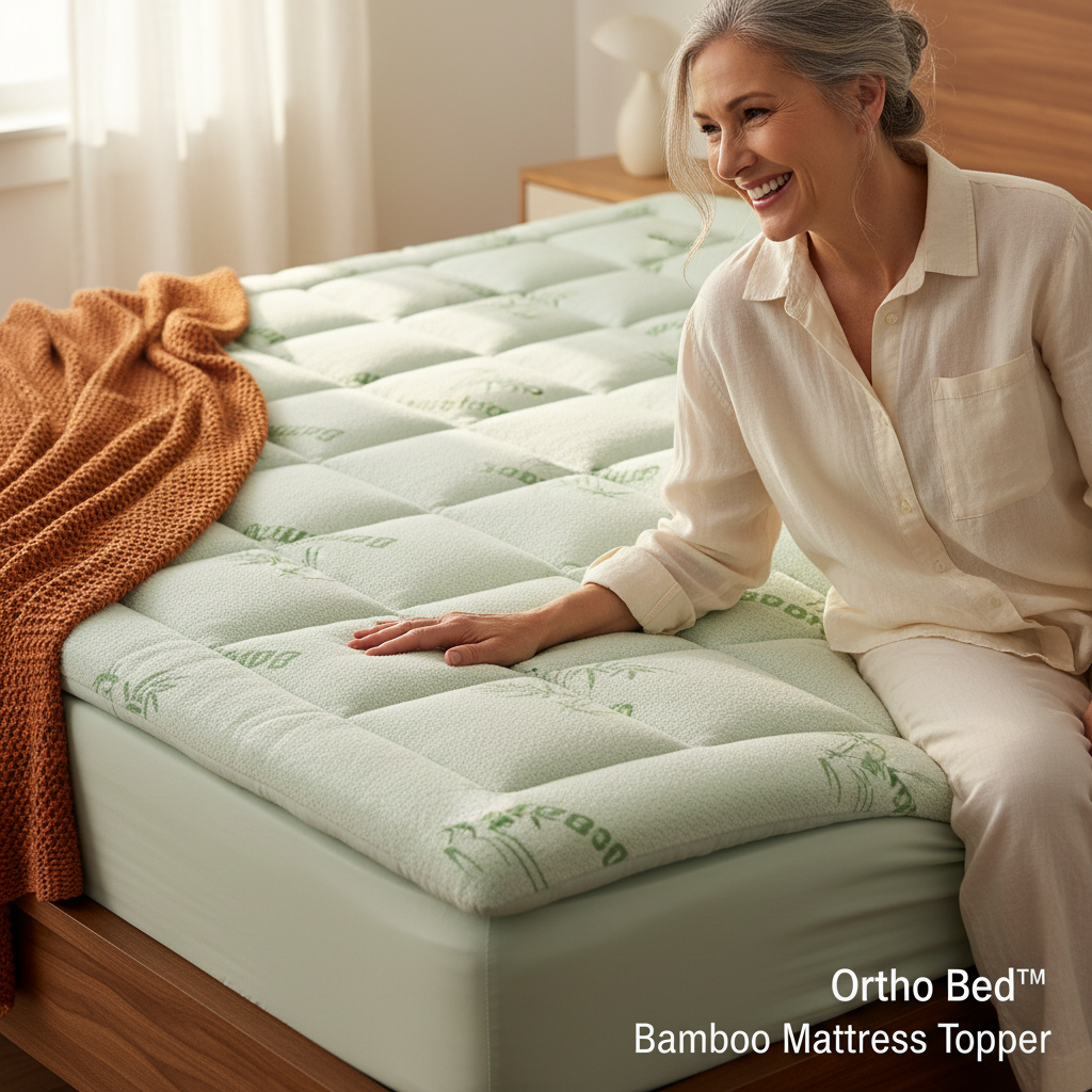 Ortho Bed™ Bamboo Mattress Topper
