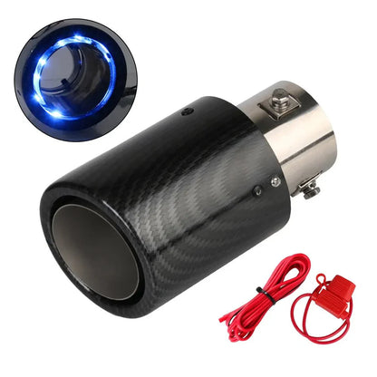 LED Exhaust Flame Pipe