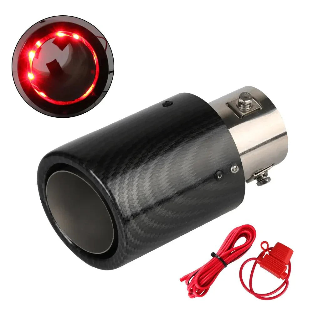 LED Exhaust Flame Pipe