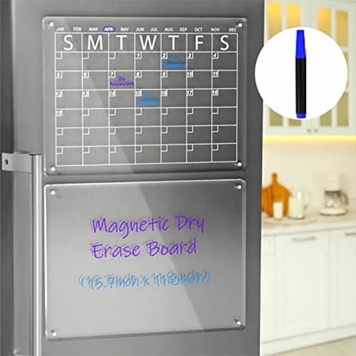 Magnetic Fridge Calendar