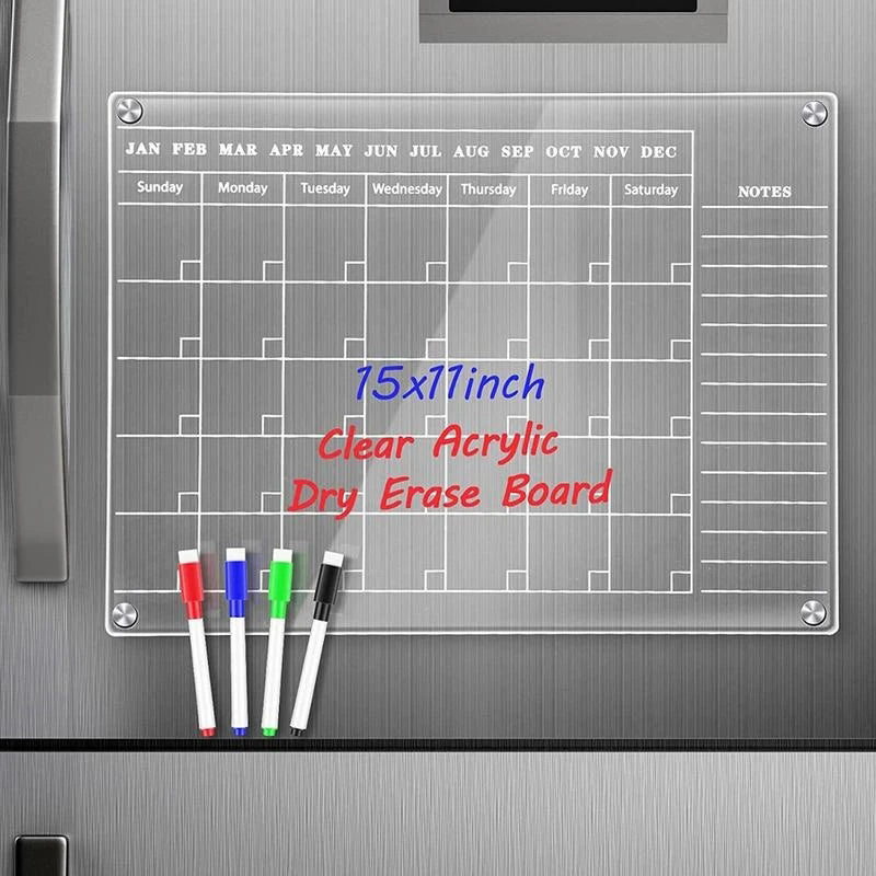 Magnetic Fridge Calendar