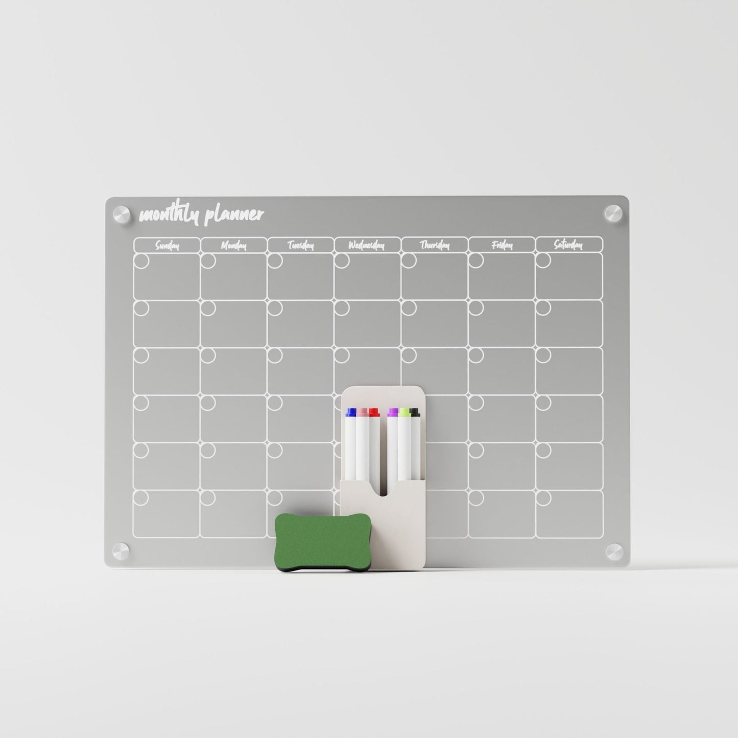 Magnetic Fridge Calendar