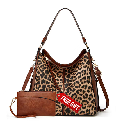 Elegant Vegan Leather Hobo Bag
