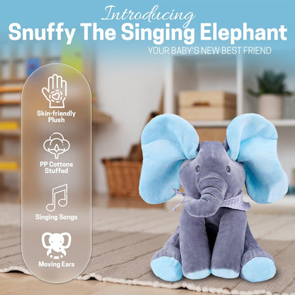 Snuffy Peekaboo Elephant Toy