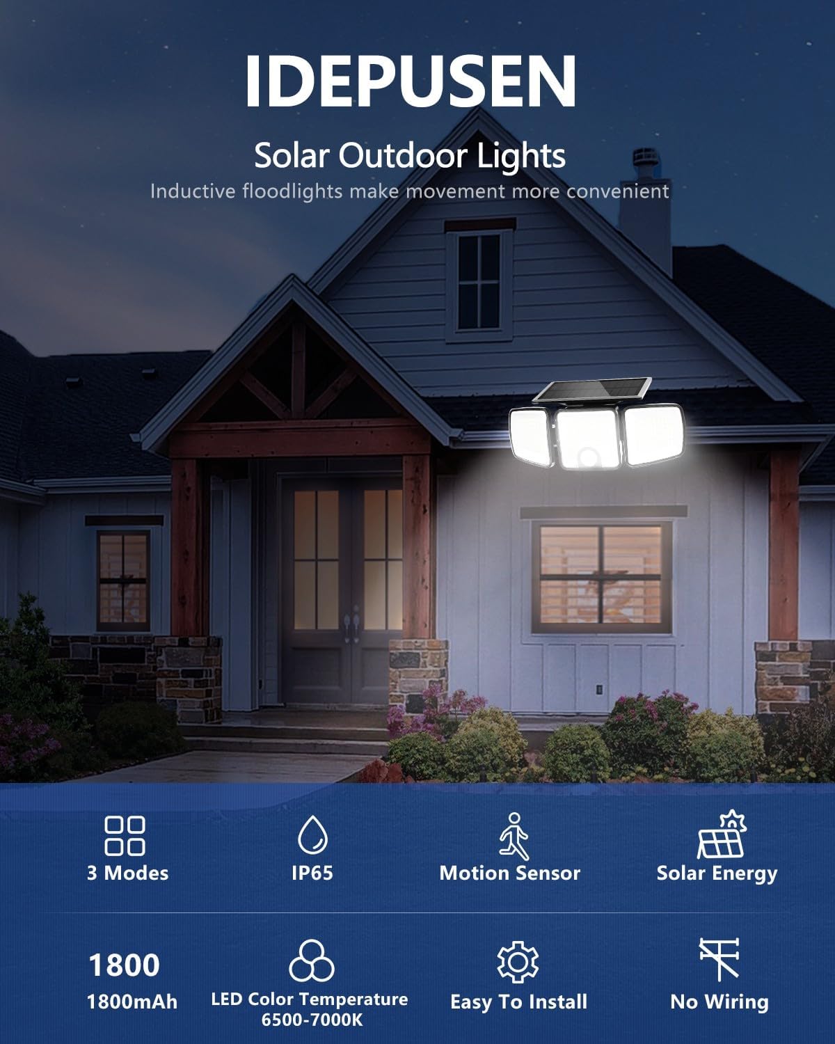 Bright Solar Security Lights
