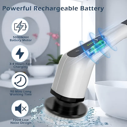 Magic Spin Cleaning Wand Scrubber™