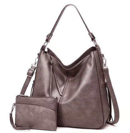 Elegant Vegan Leather Hobo Bag
