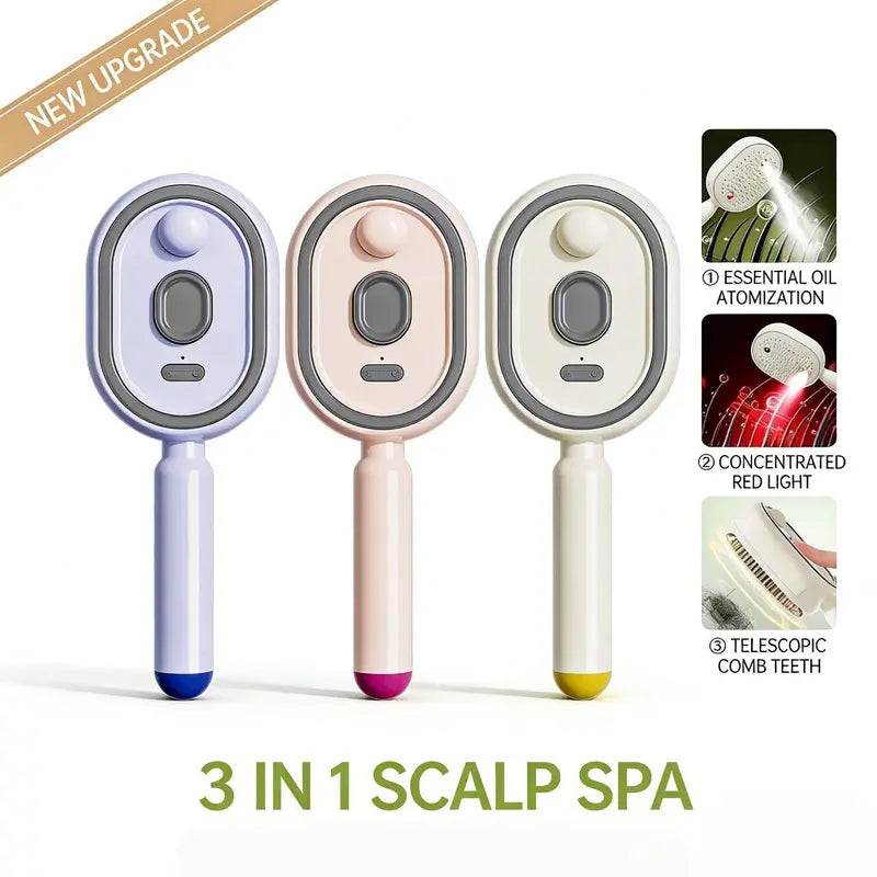 Mist & Massage Hair Brush