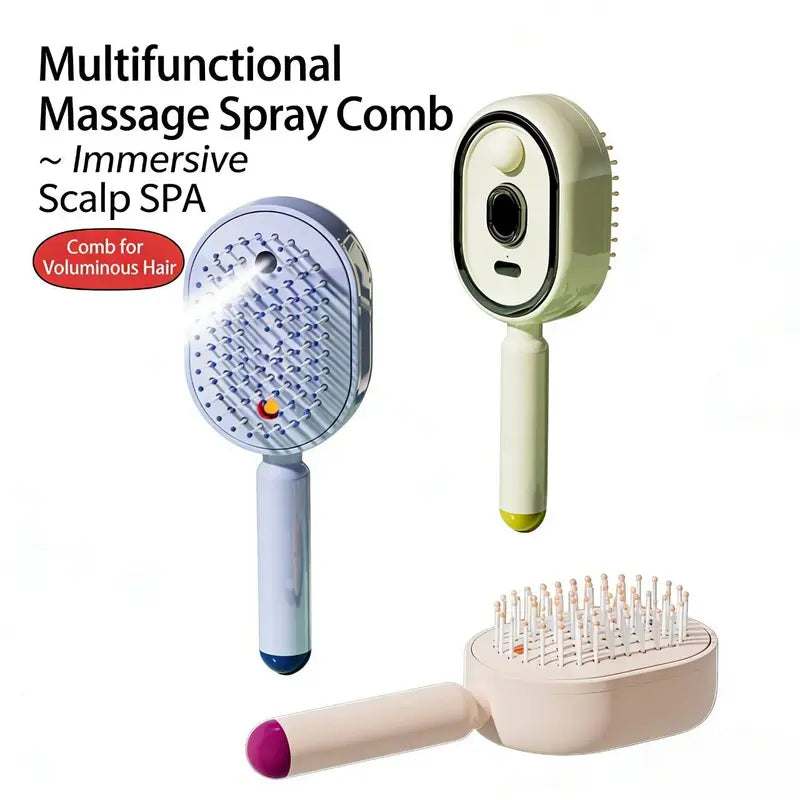Mist & Massage Hair Brush