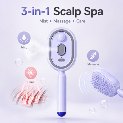 Mist & Massage Hair Brush