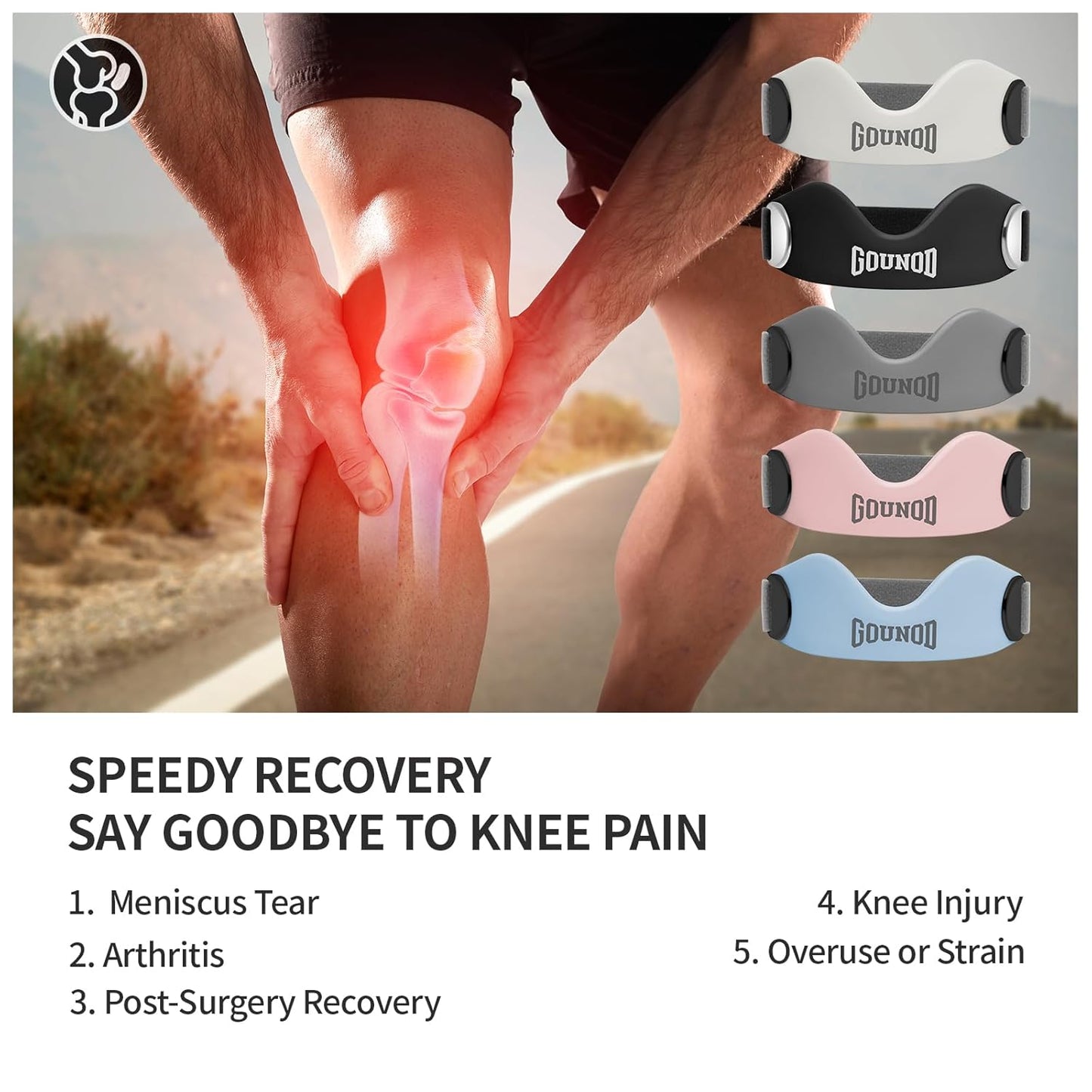 ActiveGrip Pro Knee Relief Strap