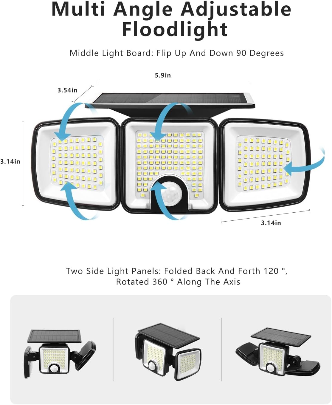 Bright Solar Security Lights