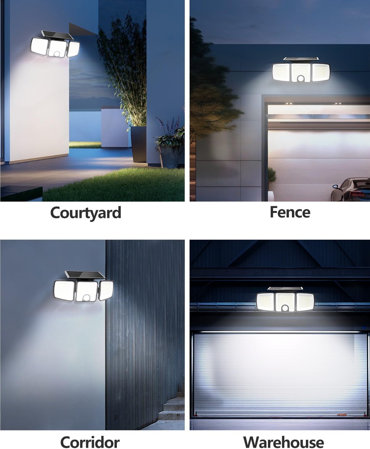 Bright Solar Security Lights