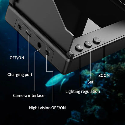 Handheld Fish Finder with Camera
