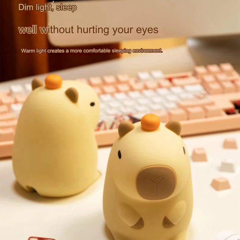 Capybara Kids Night Light