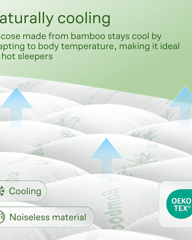 Ortho Bed™ Bamboo Mattress Topper