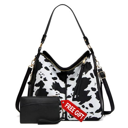 Elegant Vegan Leather Hobo Bag