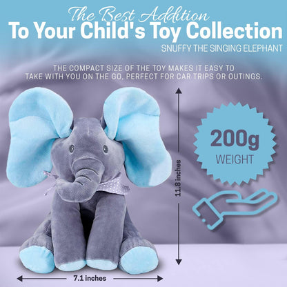 Snuffy Peekaboo Elephant Toy