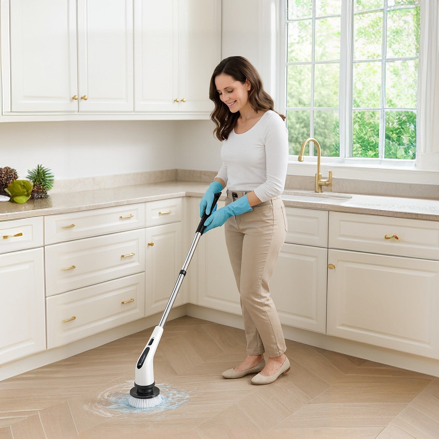 Magic Spin Cleaning Wand Scrubber™