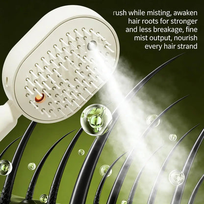 Mist & Massage Hair Brush