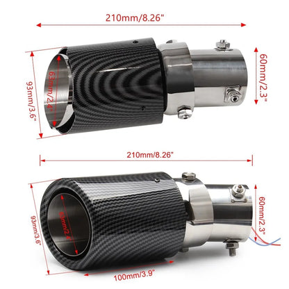 LED Exhaust Flame Pipe