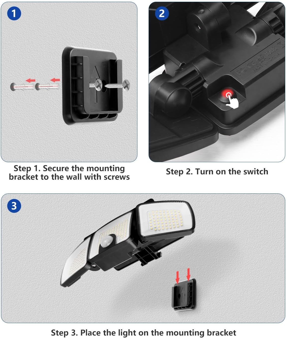 Bright Solar Security Lights
