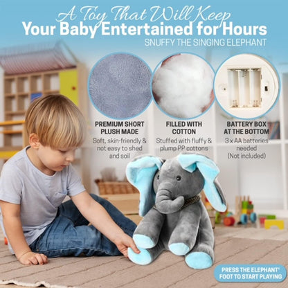 Snuffy Peekaboo Elephant Toy