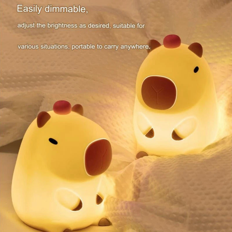 Capybara Kids Night Light