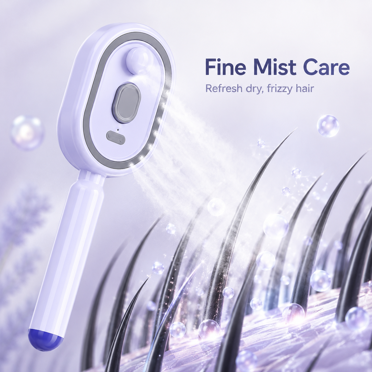Mist & Massage Hair Brush