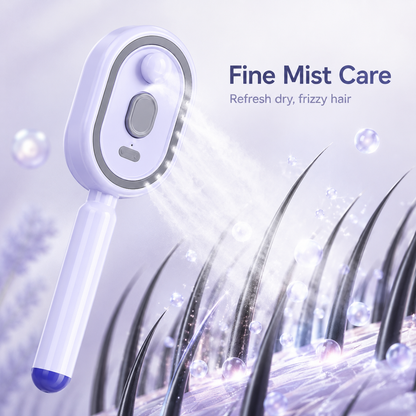 Mist & Massage Hair Brush