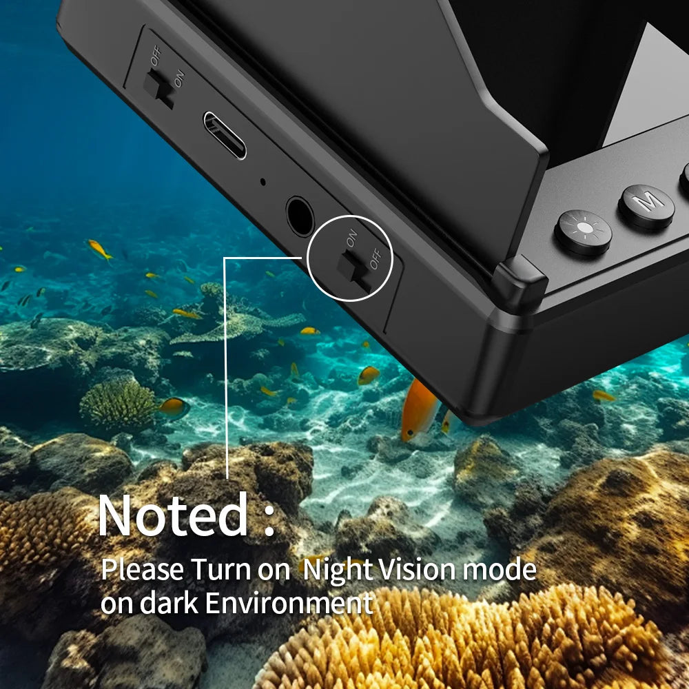 Handheld Fish Finder with Camera