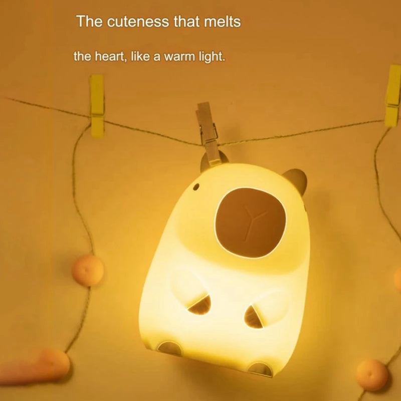 Capybara Kids Night Light