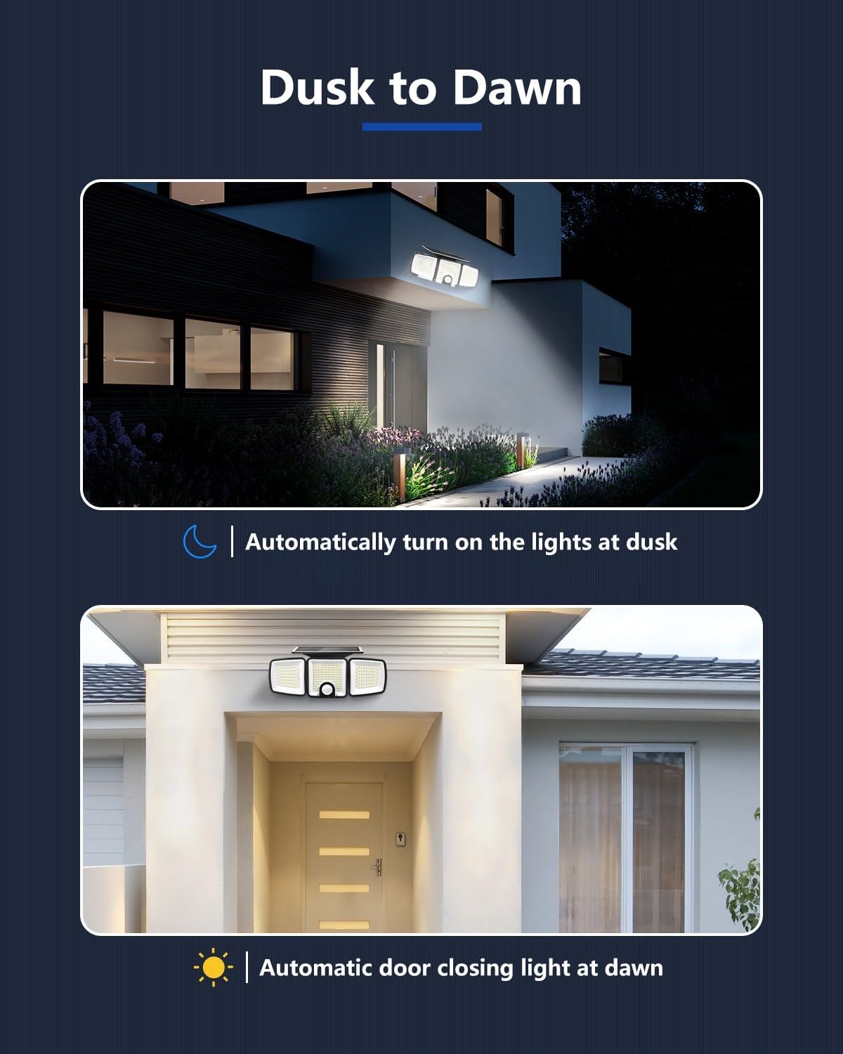 Bright Solar Security Lights
