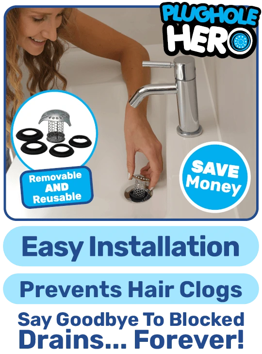 Hair-Free Tub Drain Protector