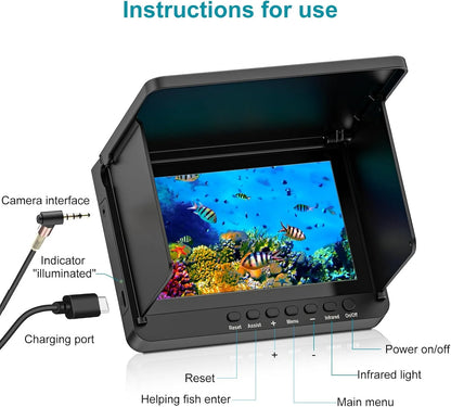 Handheld Fish Finder with Camera